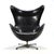 Mid-Century Modern Rare First Generation Egg Chair by Arne Jacobsen For Sale - Image 3 of 10