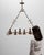 Metal 20th Century French Gothic Revival Metal Torch Chandelier For Sale - Image 7 of 18