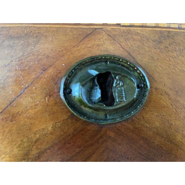 Italian Antique 5 Drawer Chest For Sale - Image 10 of 18
