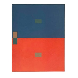 2009 Josef Albers the Interaction of Color Plate Vii-2 For Sale