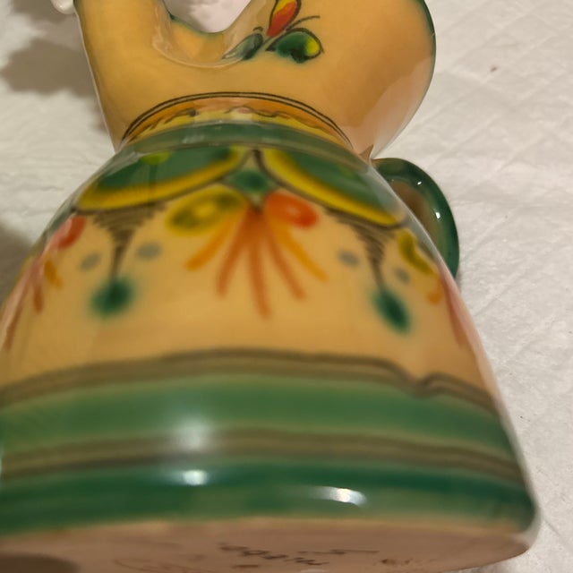 1980s Sangria Pottery Pitcher For Sale - Image 5 of 5