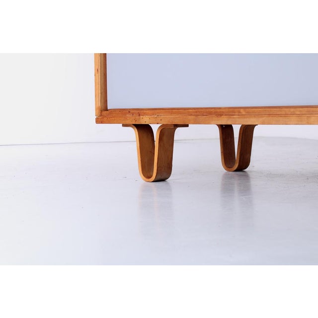 Colored Birch DB51 Sideboard by Cees Braakman for Pastoe, 1950s For Sale - Image 6 of 18