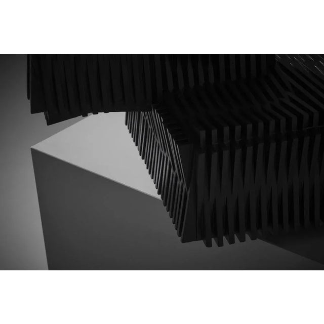 Edison Parra, Abstract Kinetic Composition, 1970s, Plastic & Wood For Sale - Image 6 of 12