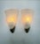 Art Deco Style Frosted Glass Wall Lights, 1970s, Set of 2 For Sale - Image 11 of 12
