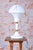 Mid-Century Table Lamp in Brass, Steel and Glass, Czech, 1960s For Sale - Image 3 of 11
