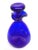 1950s 1950s Cobalt Blue Glass Hand Blown Heavy Carafe For Sale - Image 5 of 13