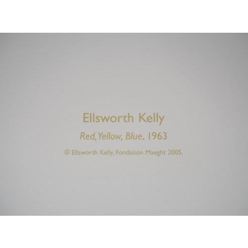 Ellsworth Kelly, Red, Yellow and Blue, Color Lithograph For Sale - Image 6 of 7