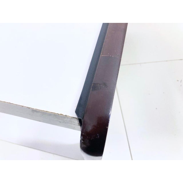 Space Age Extendable Coffee Table on Wheels, 1970s For Sale - Image 12 of 17