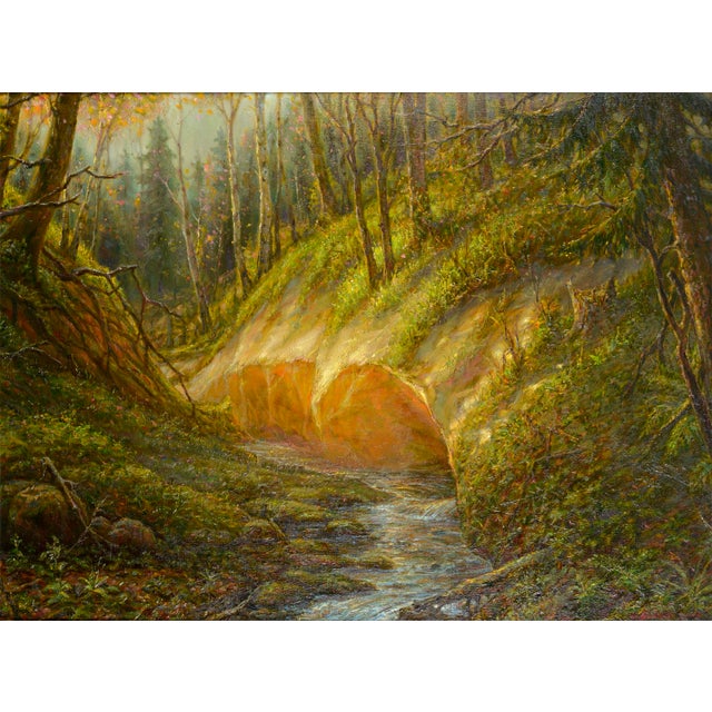 2000 - 2009 Igor Maikov, Ravine, 2005, Oil on Canvas For Sale - Image 5 of 5
