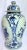 Chinoiserie White & Blue Botanical Ginger Jar - a Pair For Sale - Image 9 of 12