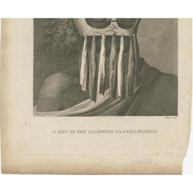 Hawaiian Masked Man, 1777, Paper For Sale - Image 5 of 10