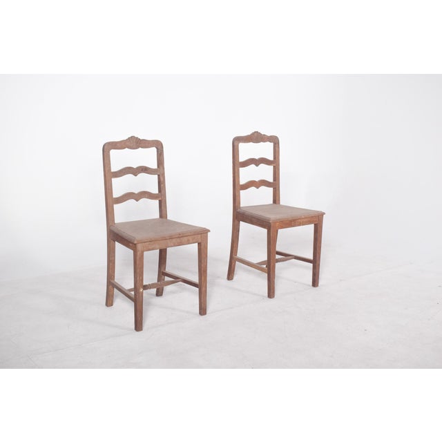 1970s Floral Chairs, 1970s, Set of 2 For Sale - Image 5 of 9