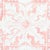 Contemporary Sample - Schumacher X Mary McDonald Azulejos Wallpaper in Pink For Sale - Image 3 of 6