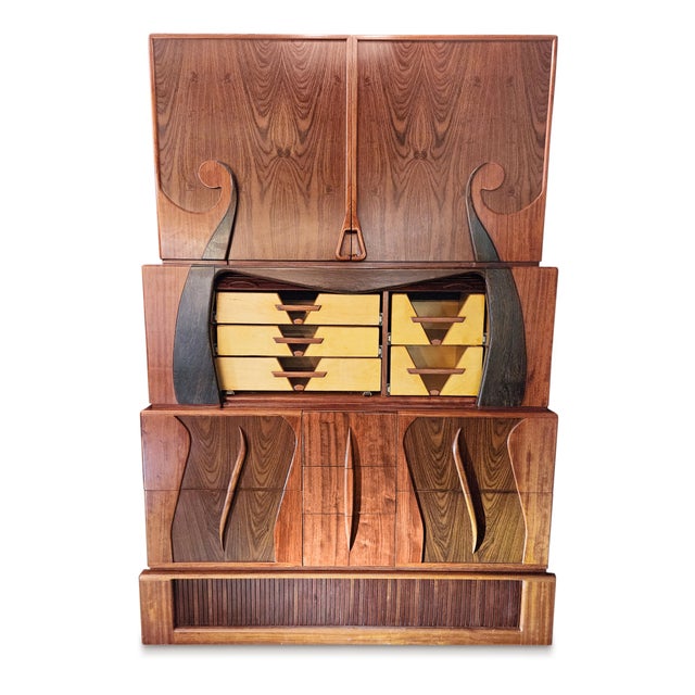 Art Deco 1980's Peter Muny - The Quartet Cabinet For Sale - Image 3 of 7