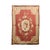 French 19th Century Red and Soft Green Aubusson Tapestry with Floral Décor For Sale - Image 4 of 11