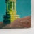 1980s Vintage Church Cupola Painting For Sale - Image 5 of 9