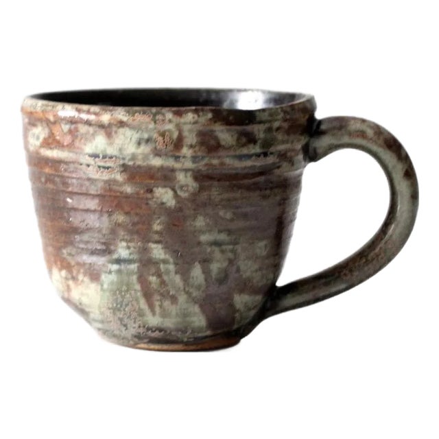 Vintage Studio Pottery Mug For Sale