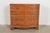 Baker Furniture Georgian English Yew Wood Bow Front Dresser or Chest of Drawers For Sale - Image 12 of 12