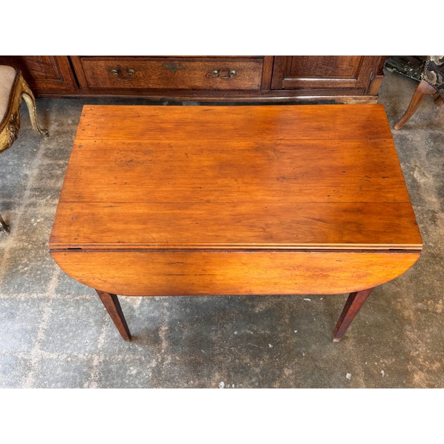 19th Century Pembroke Drop-Leaf Table For Sale - Image 9 of 9