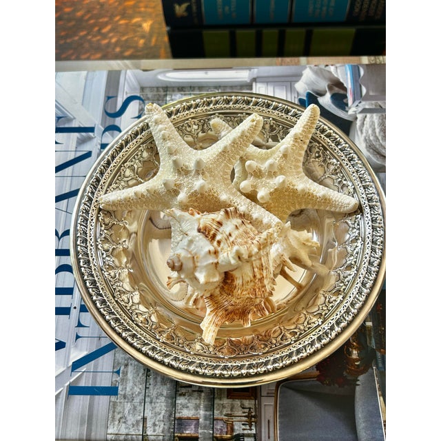 Victorian 1920’s Victorian Reed and Barton 1202 “Riviera” Trinket or Candy Dish For Sale - Image 3 of 10