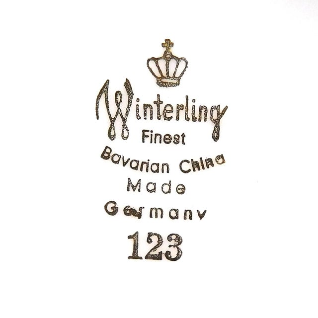 1950s 1950s Winterling Floral Coffee Pot For Sale - Image 5 of 5