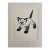 Vintage Clare Turlay Newberry Cat Print From "Babette" in 14x18 Mat EUC For Sale