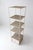 Vintage White Wicker Etagere Shelf With Drawer For Sale - Image 9 of 17