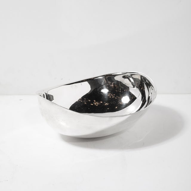Mid-Century Modern Mid-Century Modernist 'Candara' Centerpiece Bowl Signed Sabattini For Sale - Image 3 of 12