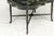19th Century 19th Century Polychrome Black Lacquer Tole Tray Table For Sale - Image 5 of 8