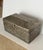 1900s Large Indian Hand-Chased Floral Metal Rectangular Silver Box For Sale - Image 4 of 12