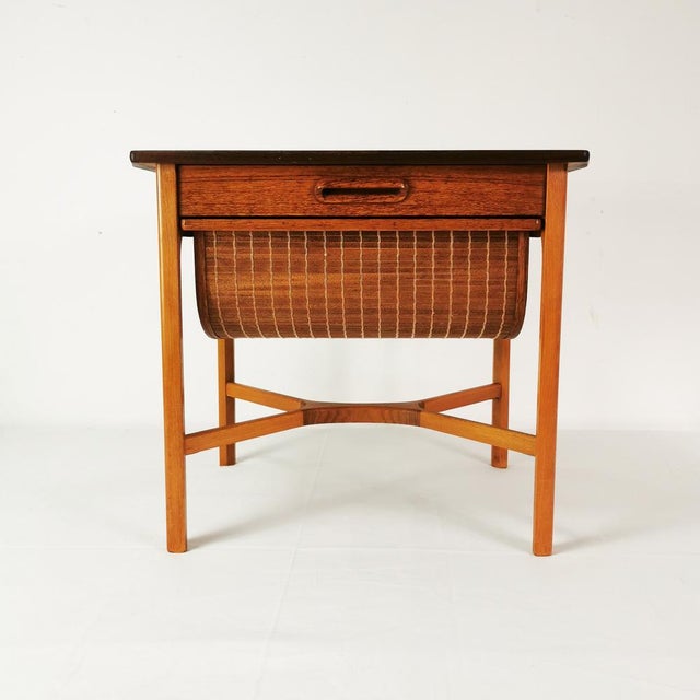 Mid-Century Side Table attributed to K. E. Korseth, Norway, 1960s. For Sale - Image 15 of 15