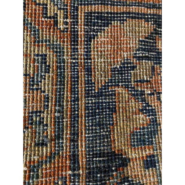 1900 - 1909 1900 - 1909 Beige Antique Persian Sarouk For Sale - Image 5 of 8