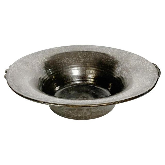 Iridescent Ceramic Fruit Basket, France, 1970s For Sale - Image 12 of 12