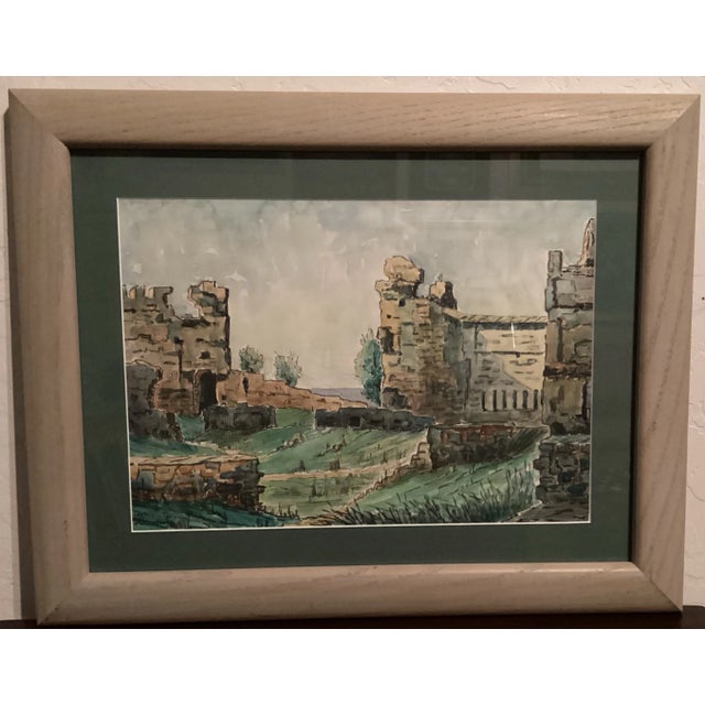 This landscape watercolor is of an Ancient Fortress, “ Castillo de Fuengirola” in Spain. Built in 956 AD nature has slowly...