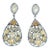 34.52 Ct Natural Sapphire & Diamond Dangle Earrings - 2 Pieces For Sale