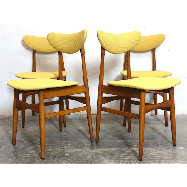 Vintage Italian Dining Chairs, 1960s, Set of 4 For Sale - Image 14 of 14