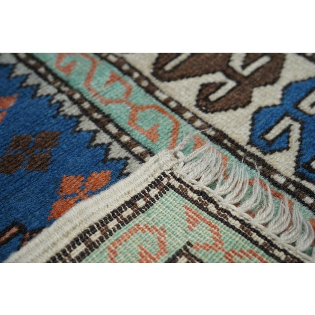 Vintage Caucasian Rug 3'6'' X 6'9'' For Sale - Image 10 of 12
