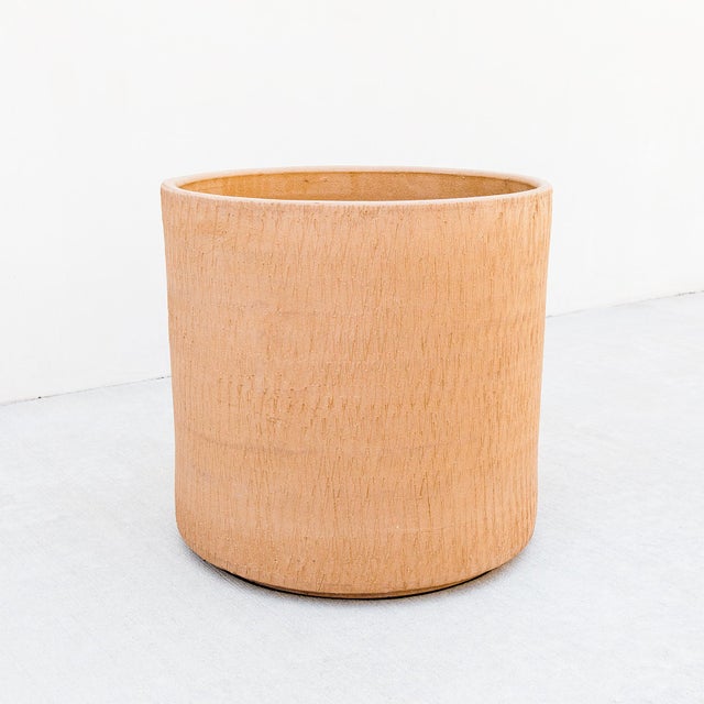 Extra Large Gainey Sgraffito "Nuts and Bolts" Ceramic Pot, California Mid Century Modern For Sale - Image 13 of 14