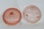 Early 20th Century Pink Depression Glass 3 Footed Candy Dish With Diamond Quilt Pattern Lid 4757b For Sale - Image 5 of 14