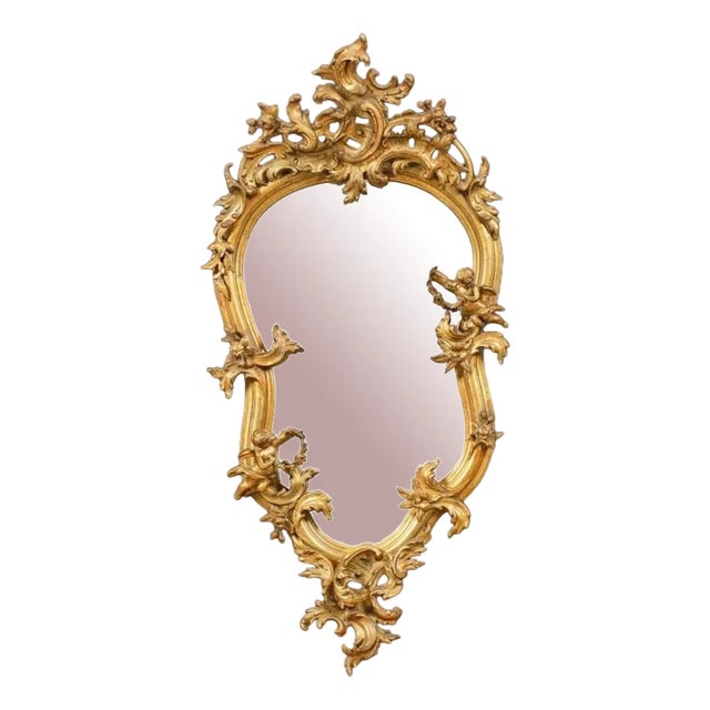 Rococo Wall Mirror For Sale