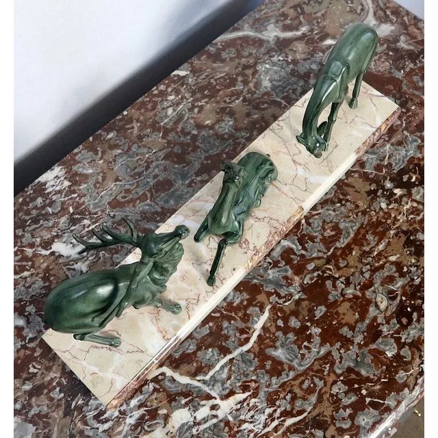 Art Deco Stag & Deer, 20th-Century For Sale - Image 17 of 18