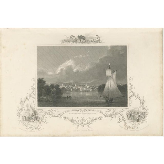 Thomas Cole, River View Drawn, 1850, Paper For Sale - Image 3 of 8