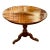19th Century Italian Walnut Tilt Top Center Table For Sale