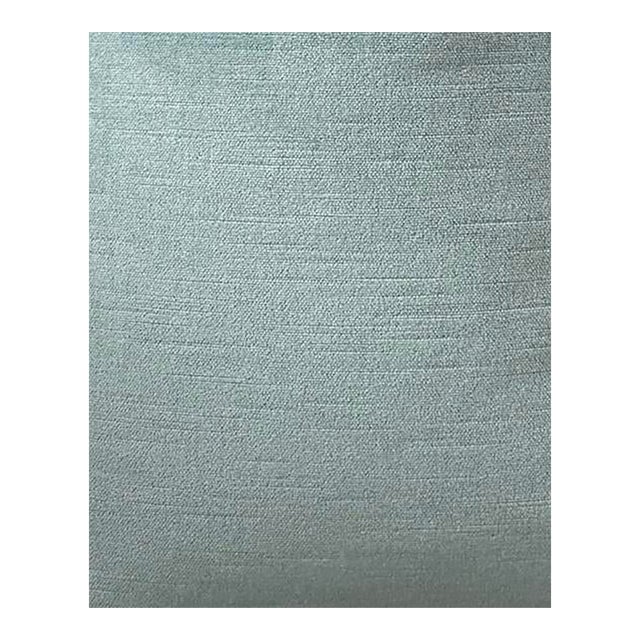 Celeste Blue Mohair Blend Pillow Fabric Sample For Sale