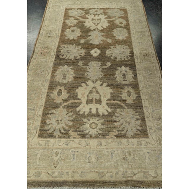 Oushak Rug 2'10 x 5'6" #21334 Explore a curated collection of hallway runners, wool rugs, and handmade masterpieces at ,...