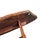 Handcrafted Live Edge Hardwood Bench in the Style of Appalachian Folk Art For Sale - Image 11 of 12