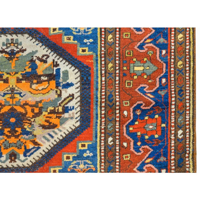 Early 20th Century Early 20th Century Bakhtiari Rug For Sale - Image 5 of 10