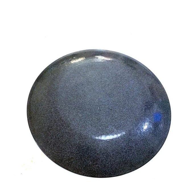 Mid-Century Modern Mid-Century Sascha Brastoff Signed Enamel Plate For Sale - Image 3 of 12