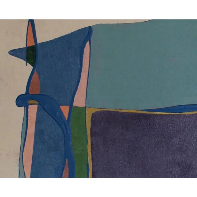 Abstract Contemporary Abstract Acrylic on Canvas Painting "Butterfly" by Brooke Noel Morgan For Sale - Image 3 of 4