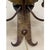 Gothic Wrought Iron Gothic Revival Three Light Wall Sconce c.1950 For Sale - Image 3 of 3